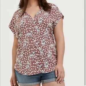 Torrid Disney BAMBI Blouse